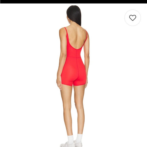 Revolve Red Romper - Picture 5 of 6